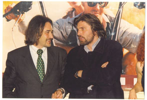 Io e Lorenzo Flaherty